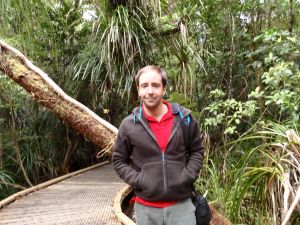 Borja en el Bosque de Kauris. Waipoua Forest