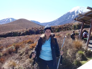 Inma en el Tongarito Alpine Crossing