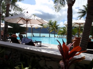 Piscina del Hotel Intercontinental Bora Bora and Thalasso Spa